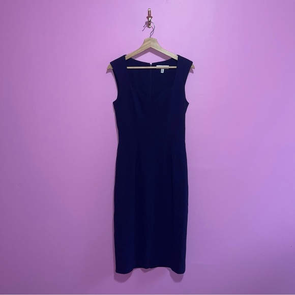 Dress the Population Dress Women's Size Medium Midnight Blue Navy Sweetheart - Picture 12 of 12
